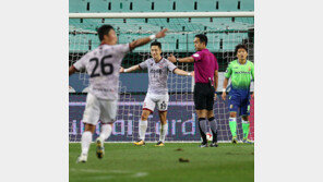 김호남 후반 49분 ‘극장골’… 상주, 전북전 감격의 첫승