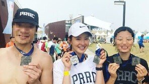 ‘임신 6개월’ 이시영, 하프마라톤 완주 성공…“메달도 두 개”