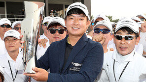 제네시스 품은 김승혁 “복덩이 딸 덕분”