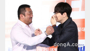 [동아포토]마동석-이동휘 ‘해치지않아요’