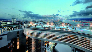 ‘하늘 수영장’ 아파트 내건 롯데건설