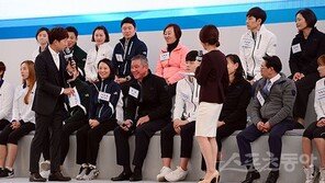 진천선수촌 찾은 스타들 “태릉과 비교가 되지 않네요”