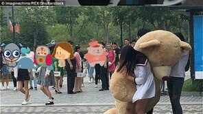2.5m 한정판 곰인형으로 고백한 남성, 여대생에 차인 이유는?