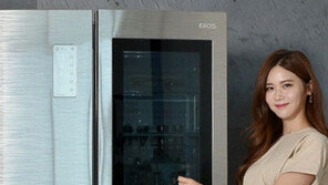 두드리면 냉장고 내부가 ‘짠’… LG ‘디오스 노크온’ 출시