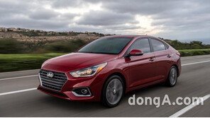 현대차, 美서 5세대 ‘신형 엑센트’ 깜짝 공개… 국내 출시는 미정