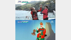 ‘도시어부’ 이경규, 돌문어-무늬오징어 2연타 작렬…‘용왕의 아들’ 강림