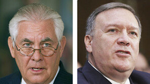 틸러슨 경질설 확산… 후임 폼페이오 거론