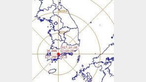 전남 보성서 규모 2.8 지진 발생…기상청 “피해는 없을 것”