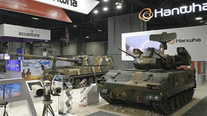 한화, 워싱턴 한복판서 K9 자주포 실물 첫 공개