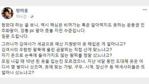 정미홍 “김정숙 여사의 우람한 팔뚝에 물린 금팔찌, 직접 산 게 맞나?”