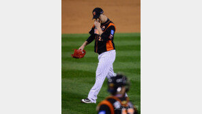 송승준, 또 가을악몽 준PO 최다패 투수 오명