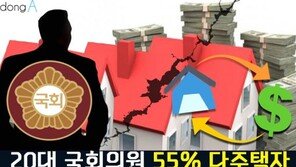 [카드뉴스]20대 국회의원 55% 다주택자…1급 고위공직자 42% 보다 높아