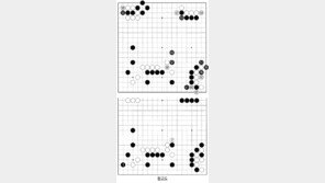 [바둑]알파고 vs 알파고 특선보… 실리보다 대세점