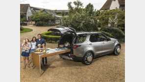 랜드로버 신형 디스커버리, 움직이는 주방으로 변신