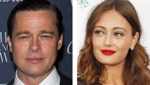 54세 브래드 피트, 21세 배우와 열애설