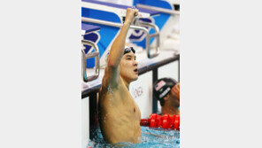 더 빨라진 박태환, 자유형 200m ‘시즌 베스트’ 금메달