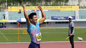 김국영 뒷심 ‘굿’…2년만에 200m 우승