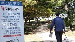 목줄 안채우고 외출땐 과태료 10만원… 영국선 사망사고 낸 개주인 징역 14년