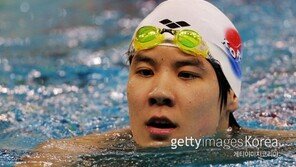 어제도 오늘도 내일도…자기 자신과 싸우는 박태환