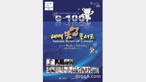 평창올림픽 G-100일 기념 태백 붐업 콘서트 개최