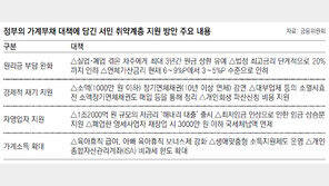 원리금 부담 줄이고 소득증대 지원… 일각선 “모럴 해저드”