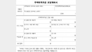 자금조달계획서, 자식에게 집 사주는 증여 ‘제동’ 걸까