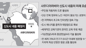 서울 44배 규모 사막신도시…사우디 왕세자의 ‘개혁 야심’