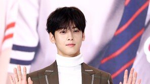 [동아포토]차은우 ‘조기출근한 천재 비주얼’