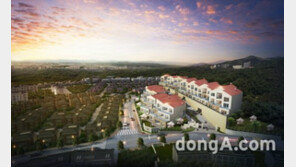 테라스하우스 ‘죽전 아리에띠캐슬’ 분양… 품격과 편리함의 조화