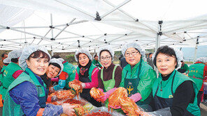 서울시 수해복구 도움, 김장으로 보답