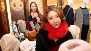 “쌀쌀해진 날씨… 따뜻하게 감싸요”