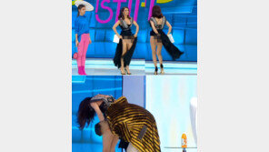 [영상]女 방송 진행자 치마 들어올리며 안절부절…하의 속에 벌레가?