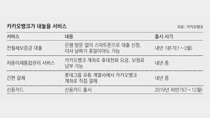 카뱅, 전세자금 대출-신용카드 시장도 진출