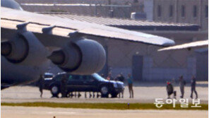 평택 도착한 ‘캐딜락 원’