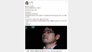 류여해 “독도새우 ·靑 감 달기… ‘쇼통’ 주도 탁현민 계속 둘건가?”