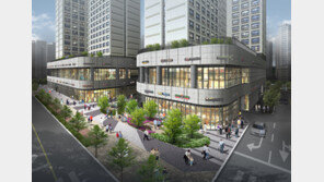 1090실 대규모 오피스텔에 주변 업무지구까지 흡수하는 단지내 상가 어디?