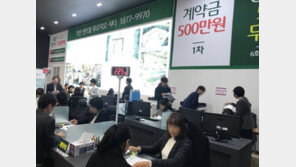 [르포]가산 센트럴 푸르지오 시티…“없어서 못 팝니다”