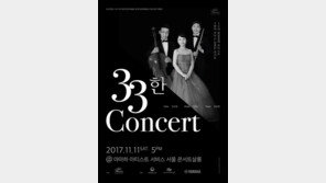 30대 발달장애 아티스트 3명의 ‘33한 콘서트’