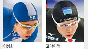 ‘2위 이상화’의 여유