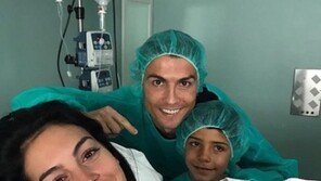 “2남 2녀의 아빠”…호날두, 넷째 득녀 자축