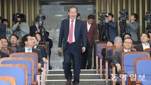 김진태 “홍준표 대표 원맨쇼, 막장드라마 언제 끝나려나”