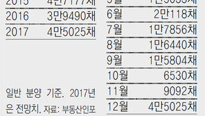 12월이 아파트 분양 비수기? 이젠 ‘규제 전에 밀어내기’ 시즌