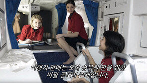 [대박! 이거 봤어?] 장거리 비행 중 스튜어디스는 어디서 잘까?