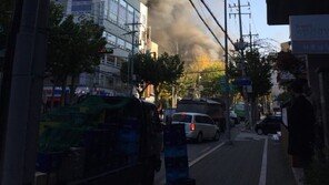 [속보] 서울교대 신축 건물 공사장서 큰불…“인명피해 無” 