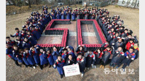 롯데그룹 창립 50돌 맞아 연탄배달 봉사