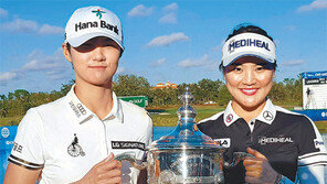 39년 만의 ‘신인 3관왕’ 박성현…LPGA 삼키고는 “올해는 80점”