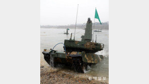 공병 지원 없이… 강 건넌 K-2전차