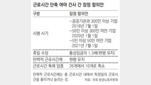 노동계 “휴일수당 2배로” 반발이 변수