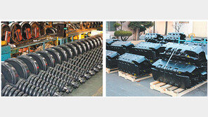 [중소·중견기업]크롤러크레인용 트랙슈 분야 점유율 세계 1위