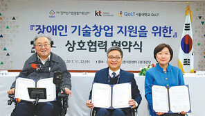 [공기업 감동경영]‘장애인 기술창업’ 민·관·학이 뭉쳤다